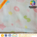 custom whosale printing custom print muslin blanket for babay